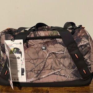 Swiss Digital Design Forest Pattern Duffel Bag Brand New